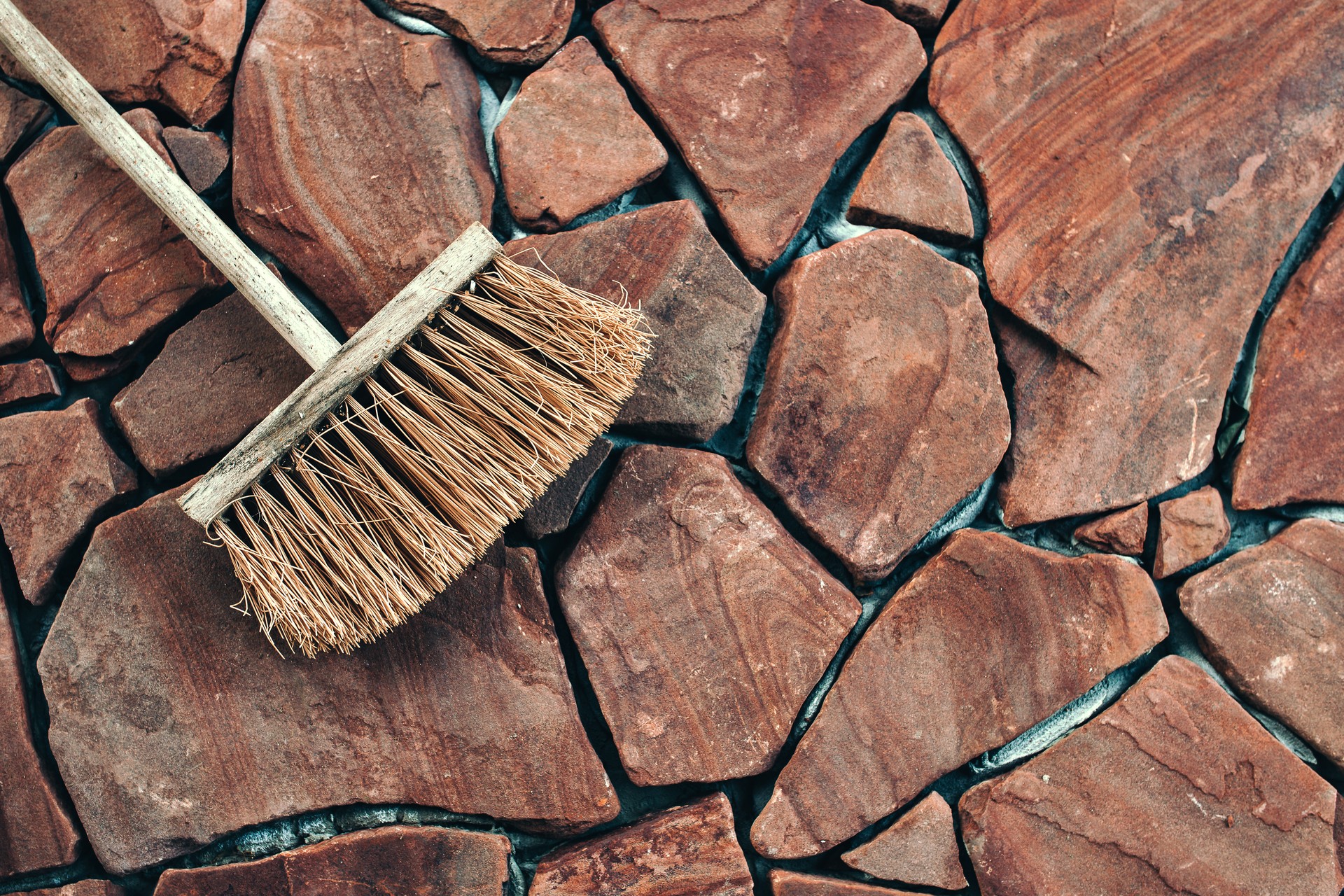 Stone Tile Brush - Post-Construction Floor Cleaning